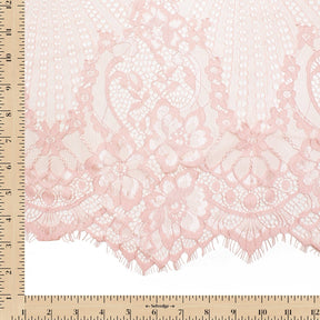 Leafy Chantilly Lace Fabric SV582675 Blush Image A9