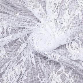 Garden Chantilly Lace Fabric SV582677 White Image A2