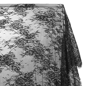 Garden Chantilly Lace Fabric SV582678 Black Image A1