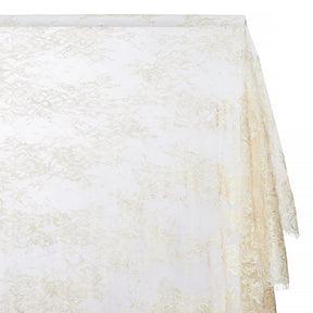 Garden Chantilly Lace Fabric SV582679 Champagne Image A1