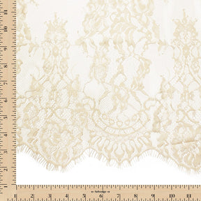 Garden Chantilly Lace Fabric SV582679 Champagne Image A9