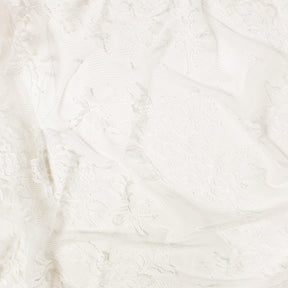 Garden Chantilly Lace Fabric SV582680 Off White Image A4