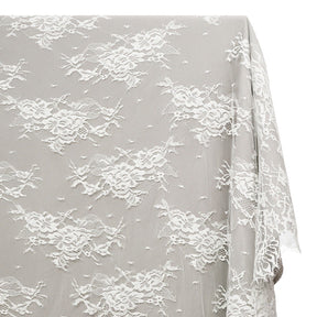 Garden Chantilly Lace Fabric SV582680 Off White Image A1