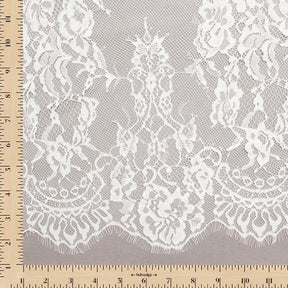 Garden Chantilly Lace Fabric SV582680 Off White Image A9