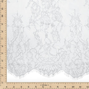 Garden Chantilly Lace Fabric SV582681 Silver Image A9