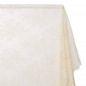 Bouquet Chantilly Lace Fabric SV582686 Champagne Image A1