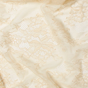 Bouquet Chantilly Lace Fabric SV582686 Champagne Image A4