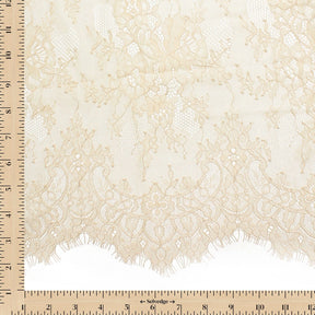 Bouquet Chantilly Lace Fabric SV582686 Champagne Image A9