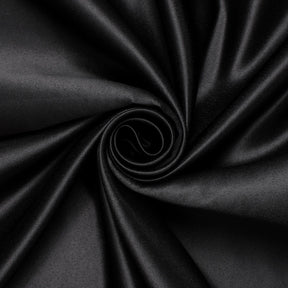 Matte Satin / Peau De Soie (120") Fabric SV582964 Black Image A2