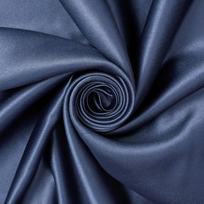 Matte Satin / Peau De Soie (120") Fabric SV582969 Navy Blue Image A2
