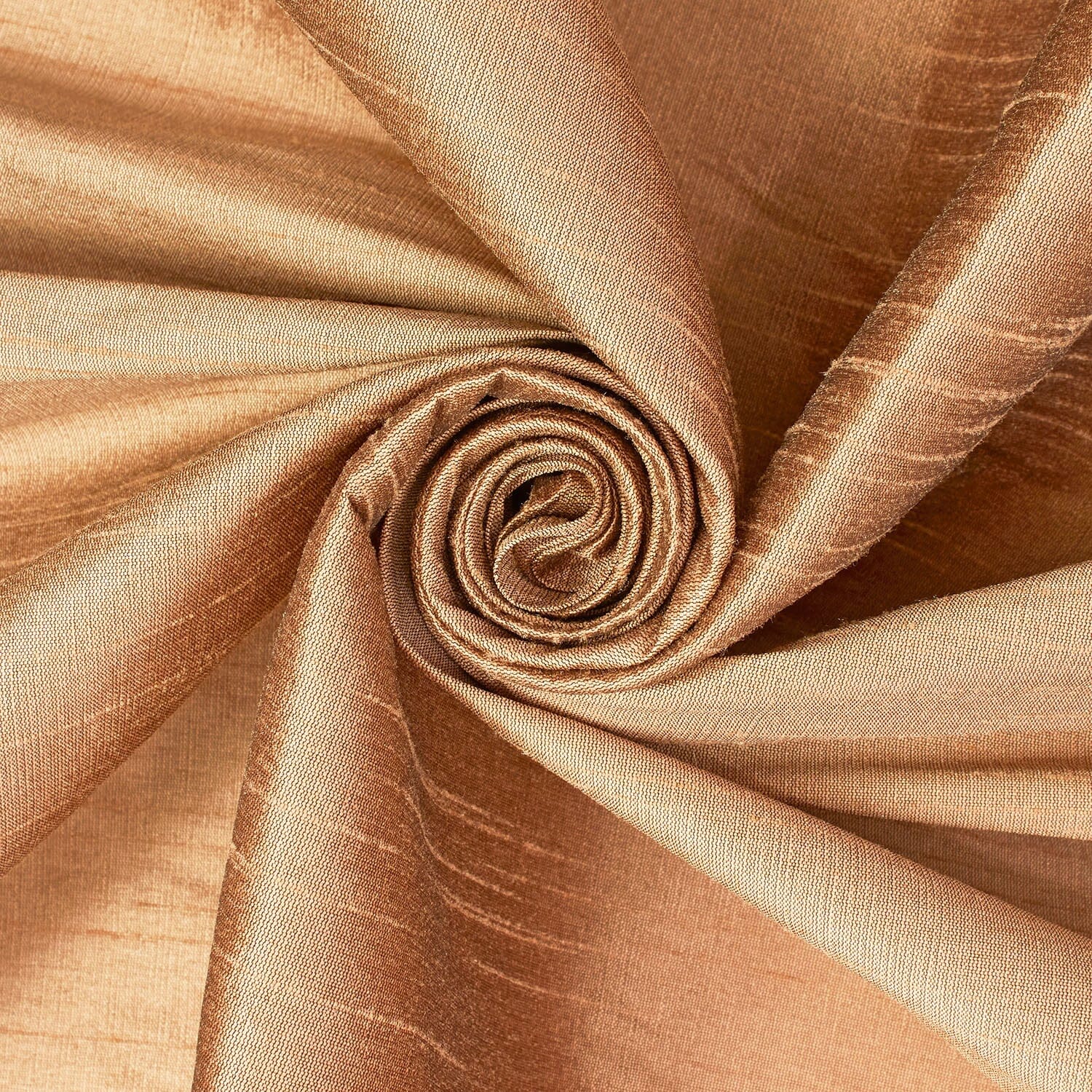 Heavyweight Polyester Dupioni Fabric SV583048 Bronze Image A1