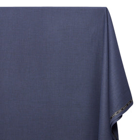 Nailhead Stretch Polyester Viscose Wool-Look Suiting Fabric SV583330 Indigo Image A1