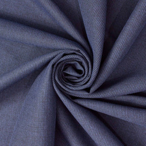 Nailhead Stretch Polyester Viscose Wool-Look Suiting Fabric SV583330 Indigo Image A2