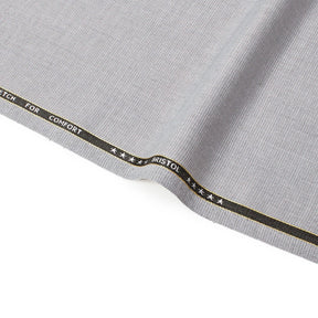 Nailhead Stretch Polyester Viscose Wool-Look Suiting Fabric SV583331 Grey Image A3