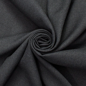 Nailhead Stretch Polyester Viscose Wool-Look Suiting Fabric SV583333 Charcoal Image A2