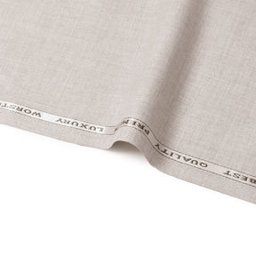 Stretch Polyester Viscose Linen-Look Suiting Fabric SV583340 Heathered Grey Image A3