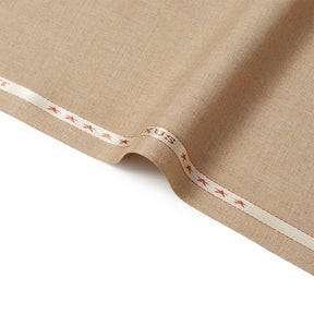 Stretch Polyester Viscose Linen-Look Suiting Fabric SV583343 Khaki Image A3