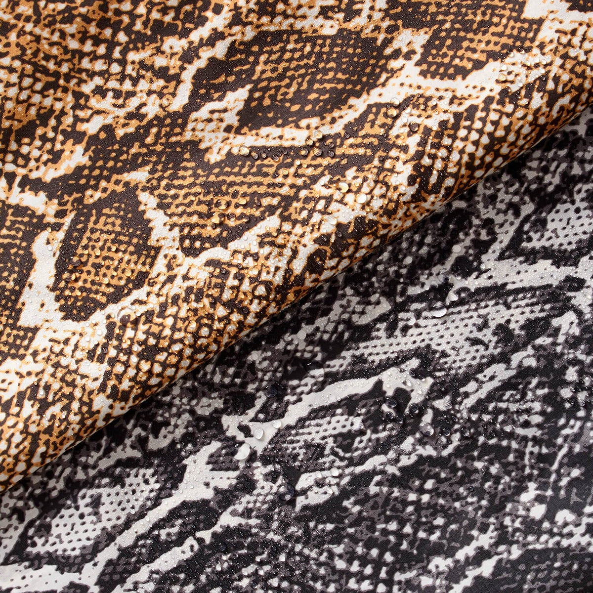 Ottertex® Printed Nylon Ripstop Fabric Snakeskin