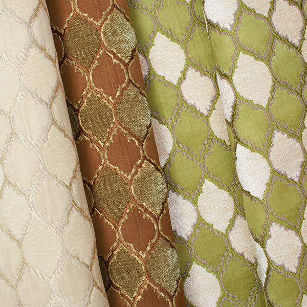 Trellis Chenille Upholstery Brocade Jacquard