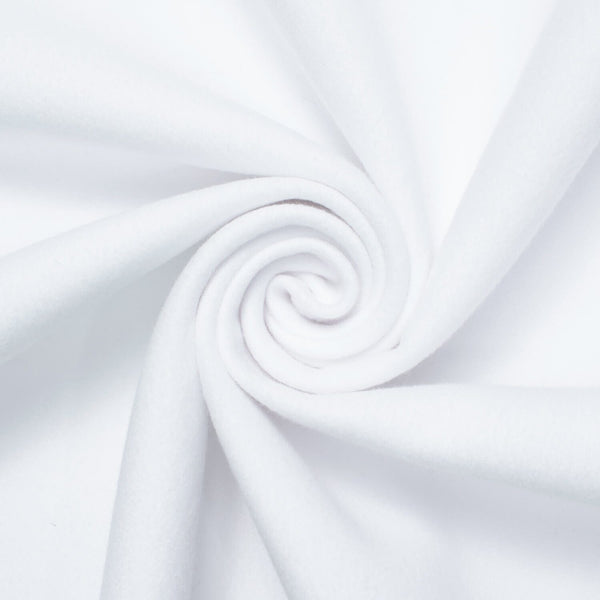 Brushed Polyester Wool Coating Fabric SV573844 White Image A2