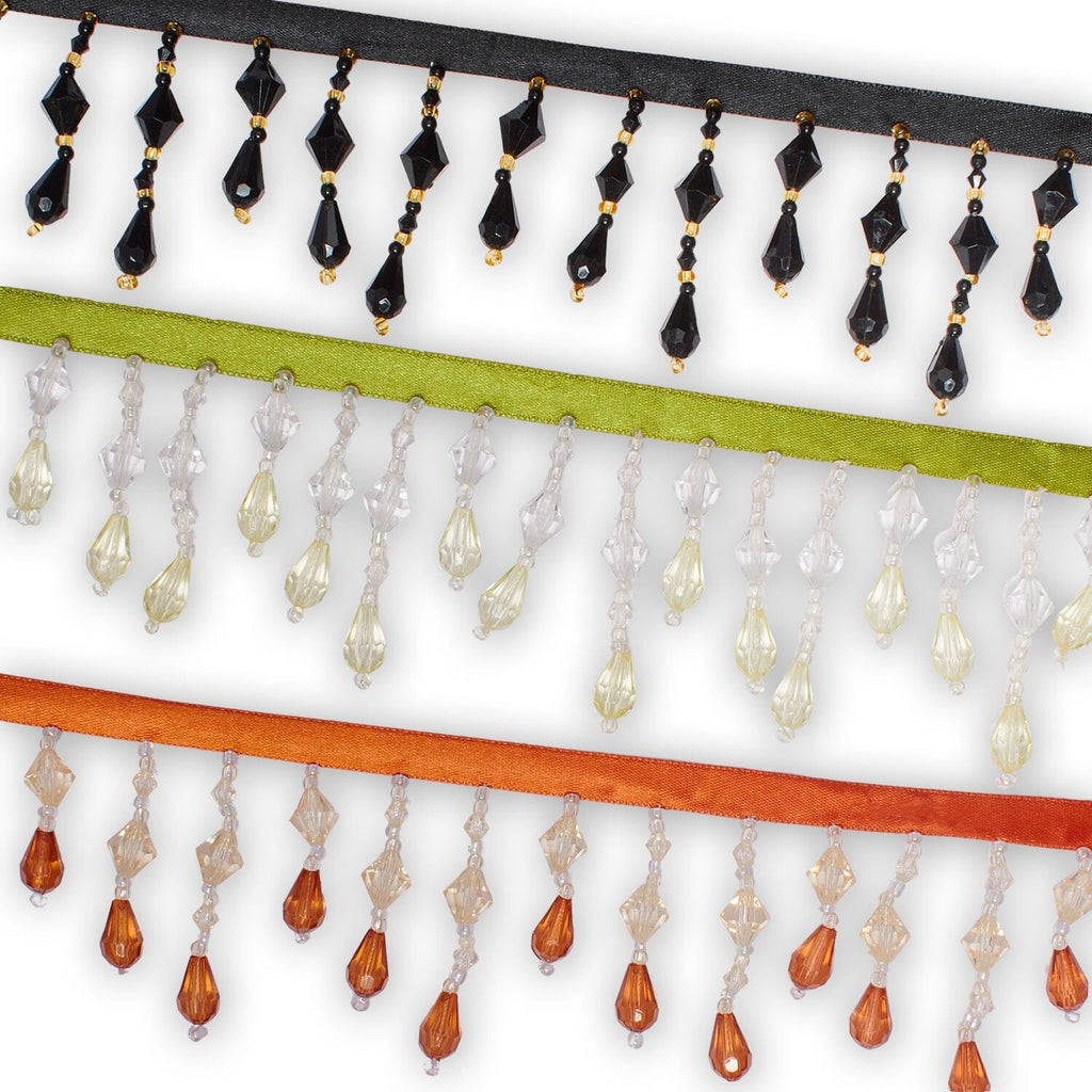 beaded fringe trim for dresses Amazon.com: AWAYTR 1 Yard Beaded Fringe Trim