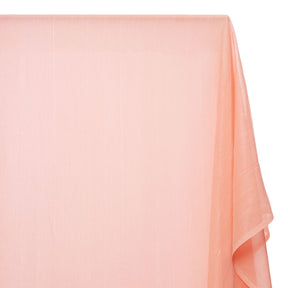 Zari Metallic Chiffon Jacquard Fabric SV578223 Peach A1