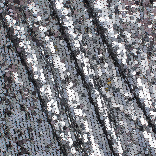 All-Over Sequins Mermaid Scale On Stretch Mesh (60 Inch)