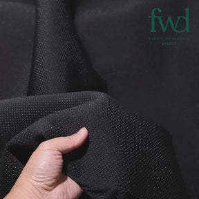 Non Slip Stretch Waterproof Dotted Neoprene Scuba Knit Fabric Black Video|SV582062