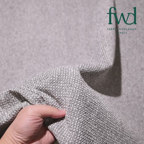 Nubby Jacquard Chenille Upholstery Fabric Heather Grey Video|SV582026