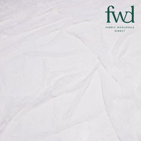 Vine Chantilly Lace Fabric Silver Video|SV582667