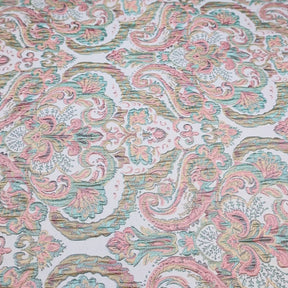 Floral Bloom Extra Wide Damask Upholstery Jacquard