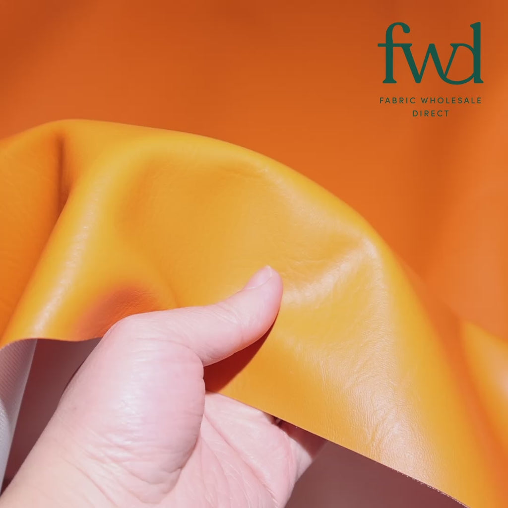 Ottertex Marine Vinyl Fabric Orange Video|SV581591