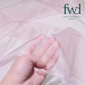Crystal Organza (59/60 Inch) Fabric Rose Gold Video|SV577646