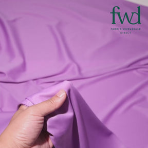 Polyester Interlock Knit Lining Fabric Lilac Video|SV574609