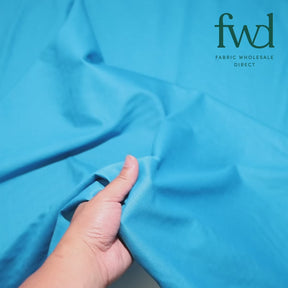 Lino Italiano Polyester Viscose Linen Fabric Turquoise Video|SV578450