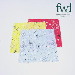 Bandana Print Broadcloth