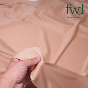 Polyester Interlock Knit Lining Fabric Nude Video|SV575266