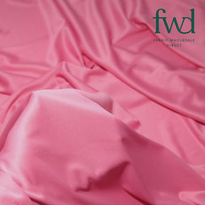 Polyester Interlock Knit Lining Fabric Dusty Rose Video|SV575073