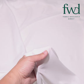 Polyester Interlock Knit Lining Fabric White Video|SV574587