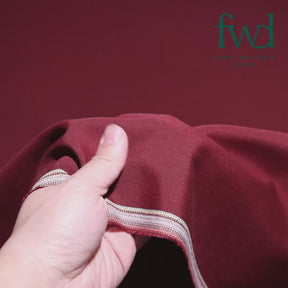 Ottertex Outdoor Upholstery Water-Repellent Fade-Resistant Acrylic Canvas (Soft Finish, 10 Year Warranty) Fabric Burgundy Video|SV581830