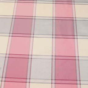 3" Plaid Check Silk Taffeta (54")