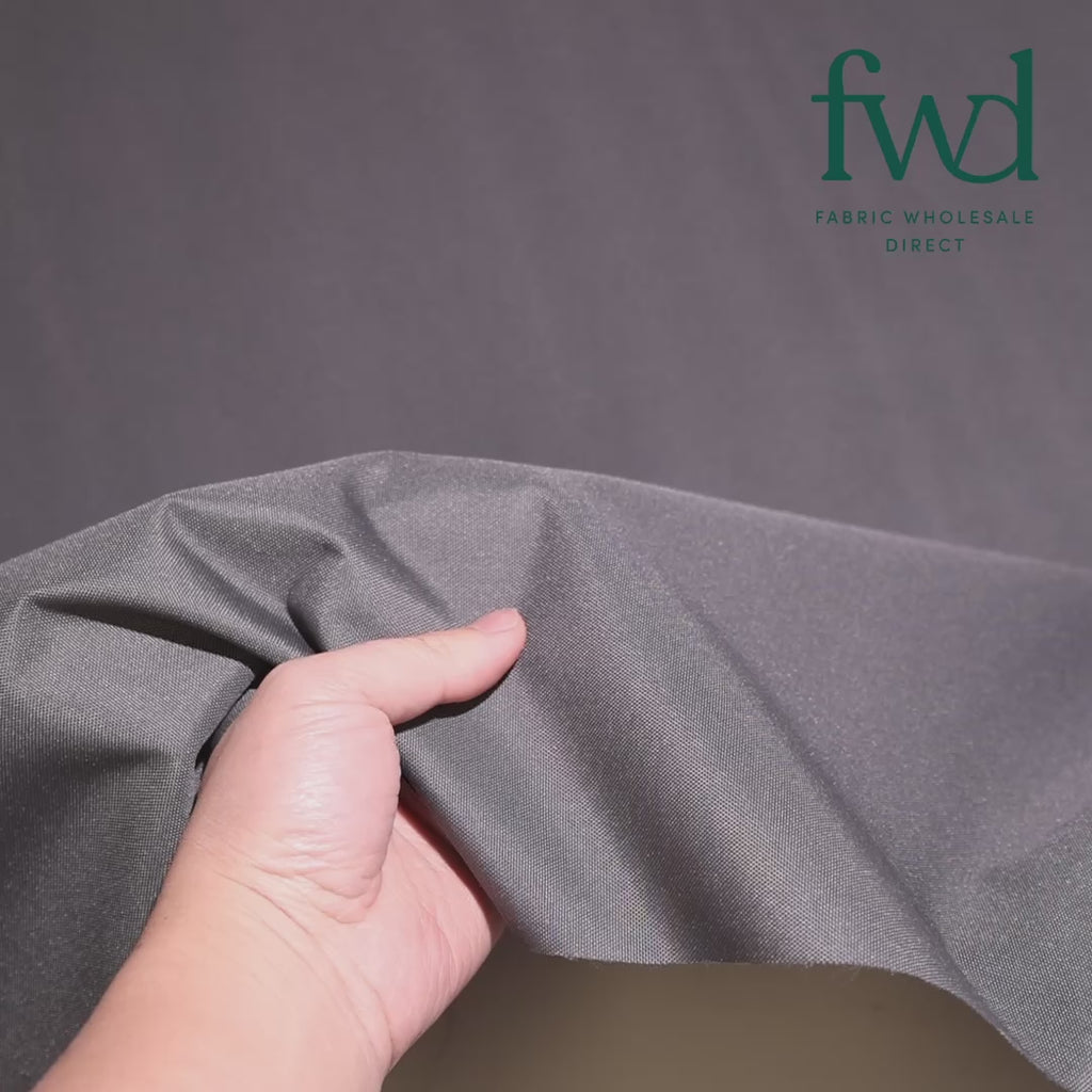 Ottertex® Solution Dyed Waterproof Canvas Charcoal Video|SV574940