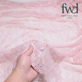 Vine Chantilly Lace Fabric Navy Blue Video|SV582669