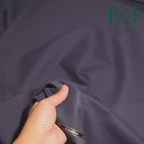 Nailhead Stretch Polyester Viscose Wool-Look Suiting Fabric Indigo Video|SV583330