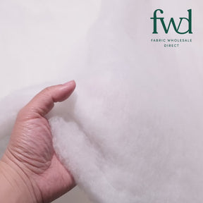 Polyester High Loft Batting - 3.5 Oz (60 Inch) Fabric White Video|SV582706