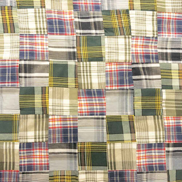 Madras Patchwork Plaid Fabric (Style 1587)