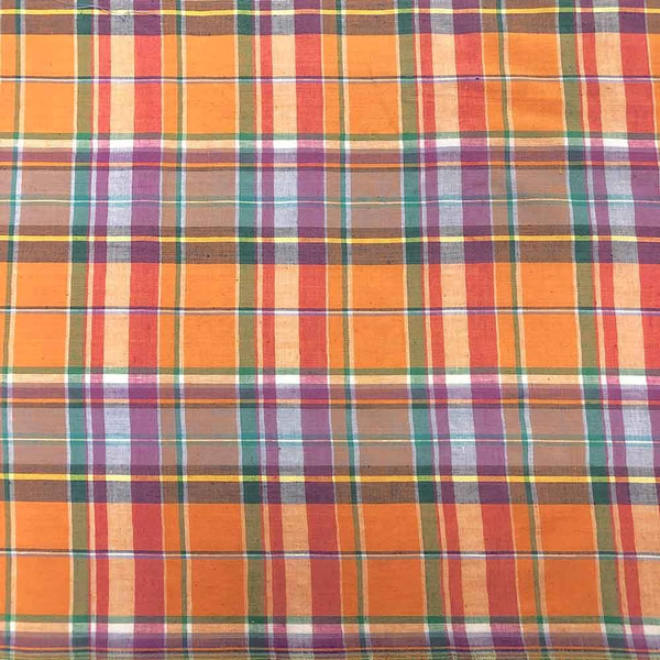 Madras Plaid Fabric (Style 16106)