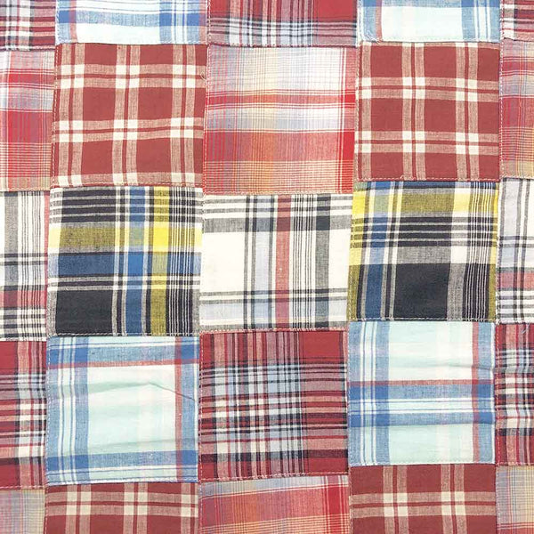 Madras Patchwork Plaid Fabric (Style 1643)