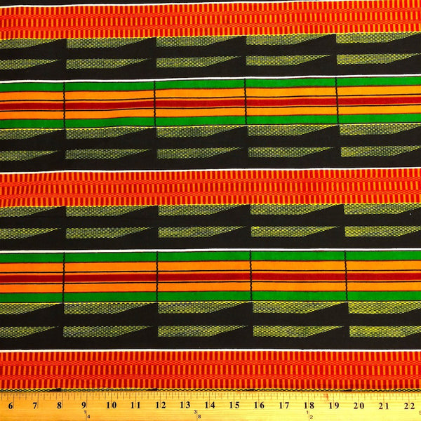 Kente African Print (19005-1) Fabric