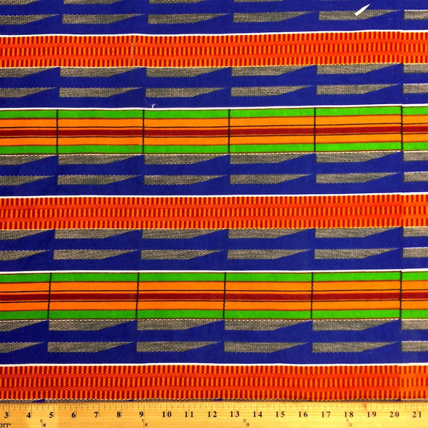 Kente African Print (19005-2) Fabric